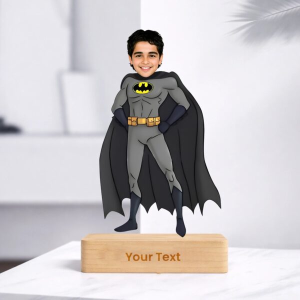 Confetti Custom Superhero Caricature Batman Edition