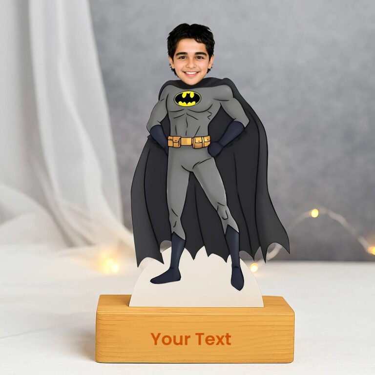 Confetti Custom Superhero Caricature Batman Edition