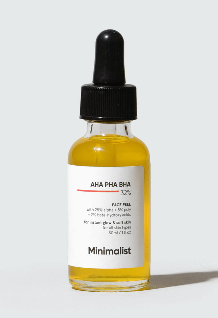 Minimalist AHA 25% + PHA 5% + BHA 2% Peeling Solution