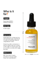 Minimalist AHA 25% + PHA 5% + BHA 2% Peeling Solution