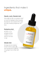 Minimalist AHA 25% + PHA 5% + BHA 2% Peeling Solution