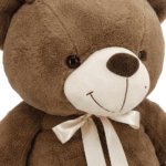 Fuzzbuzz Standing Teddy Bear Soft Toy Light Brown 110cm