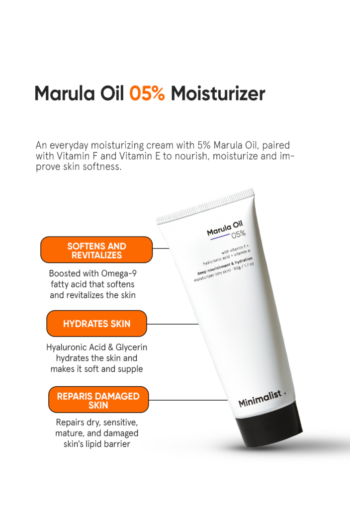 Minimalist Marula Oil 5% Face Moisturizer