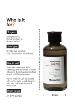 Minimalist PHA 3% Biotic Face Toner