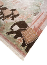 Inde Rose Hand Knotted Wool & Silk Rug – Clay
