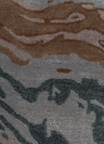 Genesis Hand Tufted Wool & Viscose Rug – Ashwood & Seaside Blue