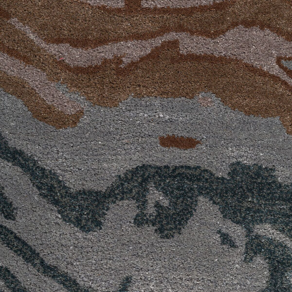 Genesis Hand Tufted Wool & Viscose Rug – Ashwood & Seaside Blue