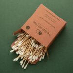 The Bamboo Bae Bamboo Cotton Swabs 200 Swabs (100 Sticks)