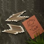 The Bamboo Bae Bamboo Cotton Swabs 200 Swabs (100 Sticks)
