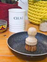 Almitra Sustainables Coconut Coir Tawa Oil Brush