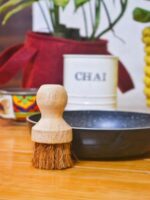 Almitra Sustainables Coconut Coir Tawa Oil Brush
