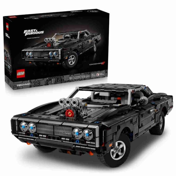LEGO Technic Fast and Furious Dodge Charger R/T Building Kit 42231