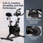 PowerMax Fitness BS-125 Spin Exercise Bike