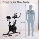 PowerMax Fitness BS-125 Spin Exercise Bike