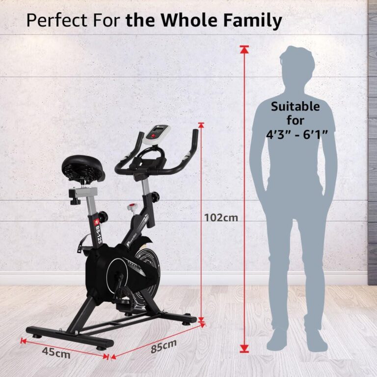 PowerMax Fitness BS-125 Spin Exercise Bike