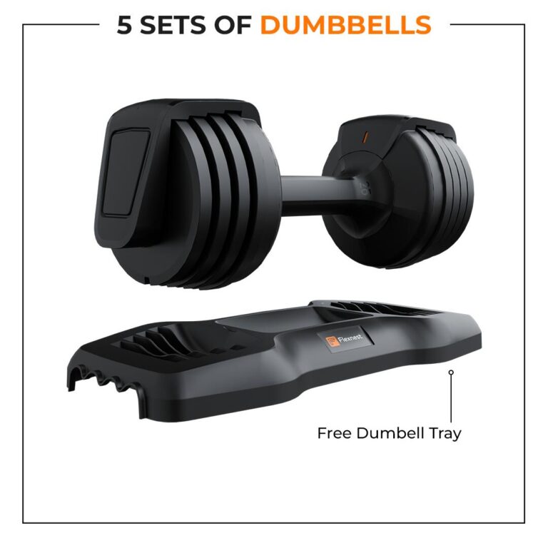 Flexnest Adjustable Dumbbells 11kg (Set of 1)