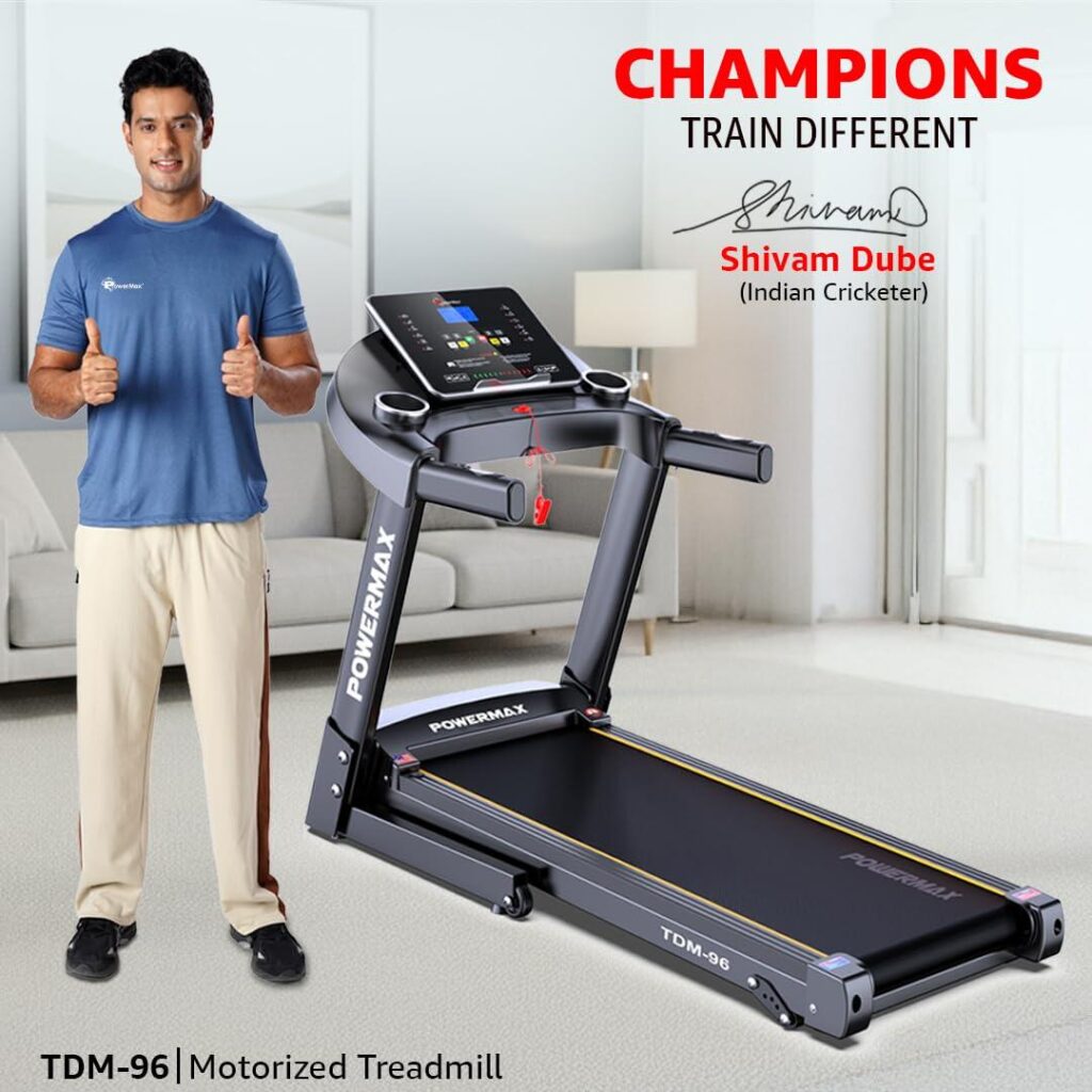PowerMax Fitness TDM-96 Foldable Treadmill