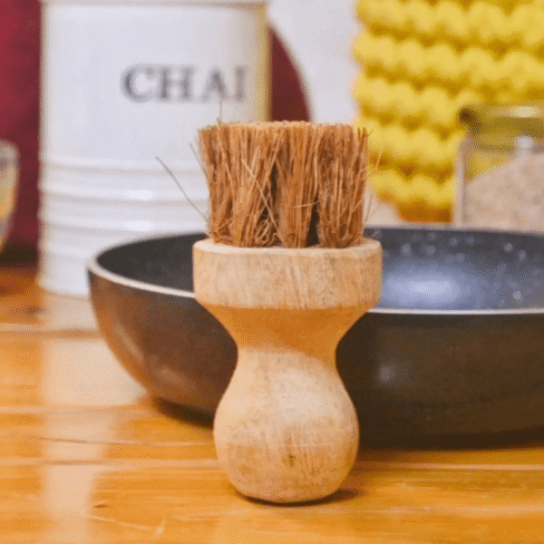 Almitra Sustainables Coconut Coir Tawa Oil Brush